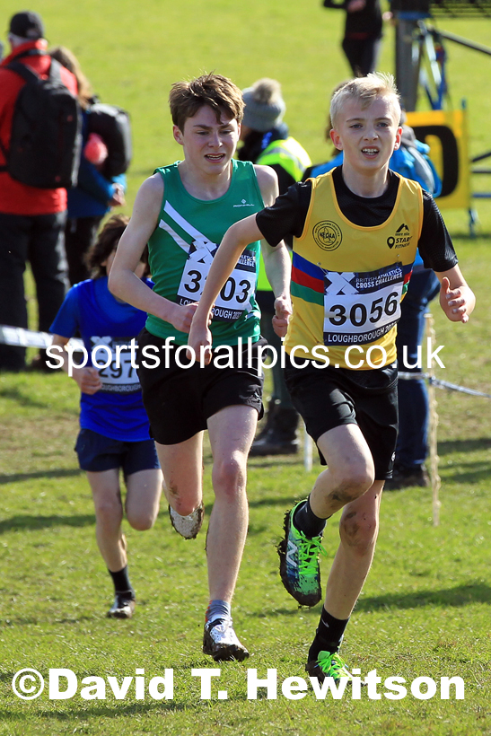 Boys Under-13s 2022 CAU Inter Counties Cross Country, Prestwold Hall, Loughborough.  Photo: David T. Hewitson/Sports for All Pics